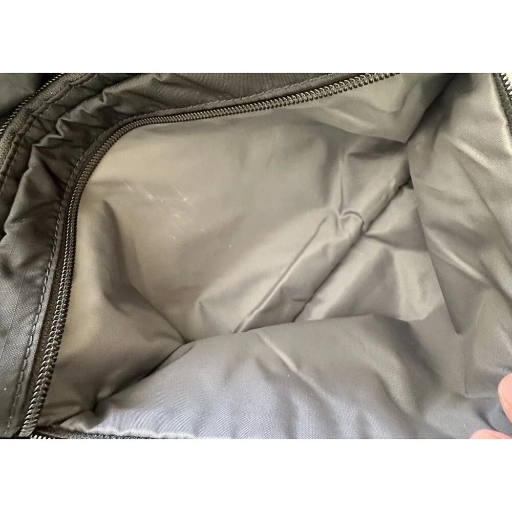 LeSportsac Route Black Backpack Multi Zipper Clean - Picture 10 of 16